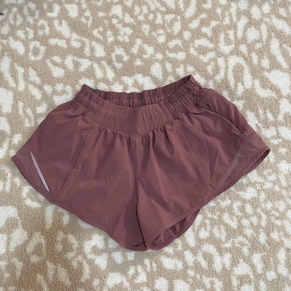 Lululemon Athletica Mauve Athletic Shorts